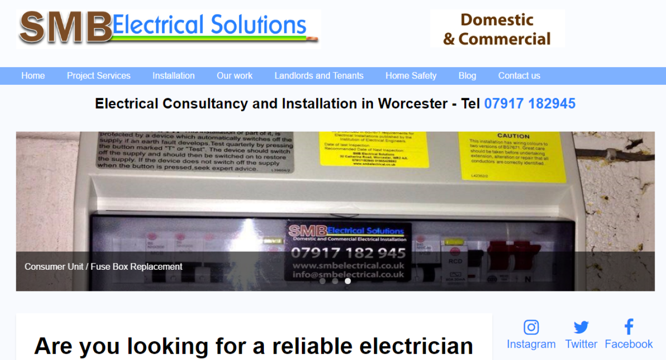 SMB Electrical - Electrician in Worcester